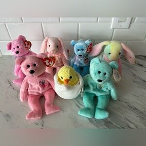 Easter/Spring Ty Beanie Babies